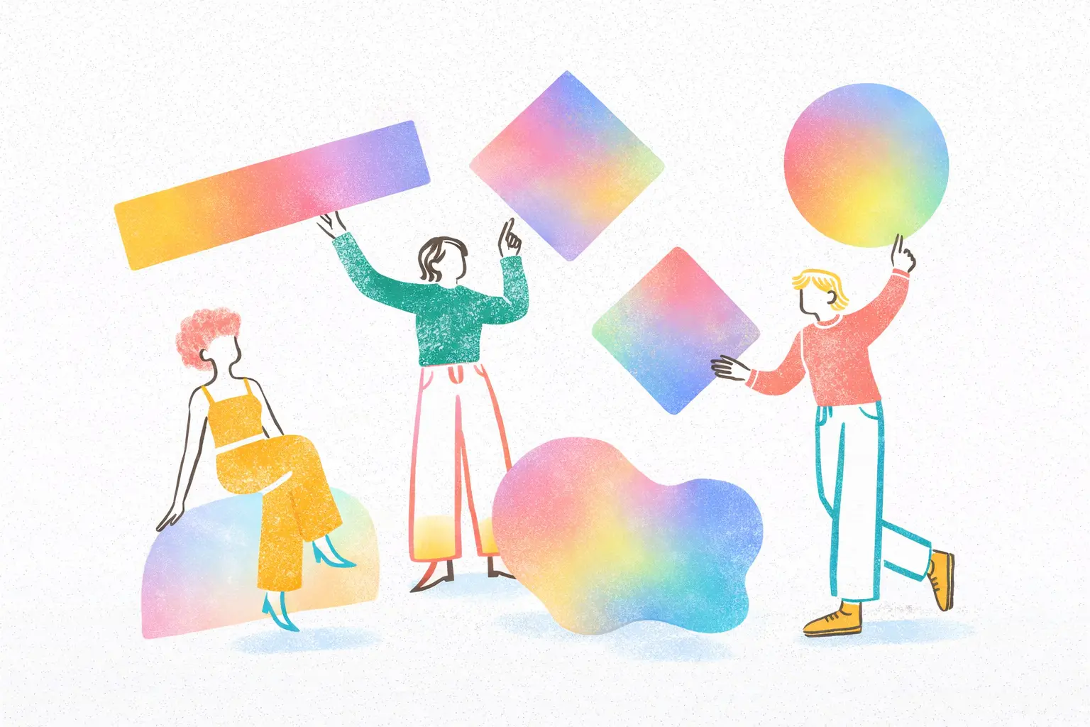 Gradient in graphic design