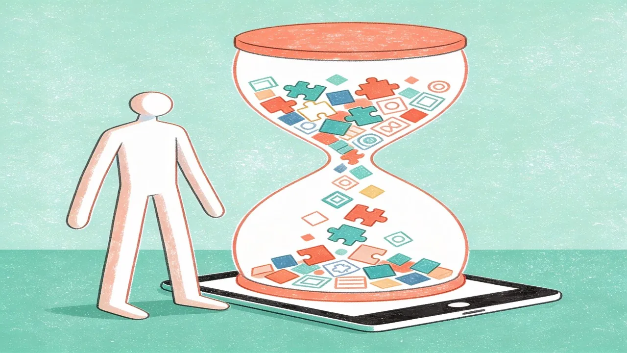 An abstract illustration showing how AI prototyping accelerates the traditional design process.